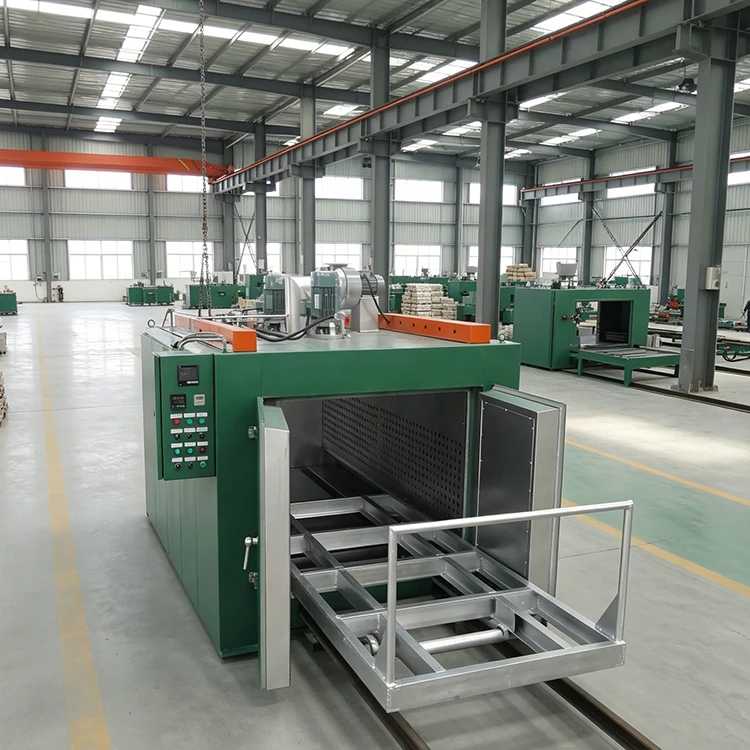 Wheel curing oven .